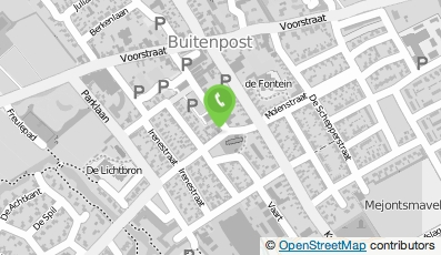 Bekijk kaart van MKB Diensten Noord in Buitenpost