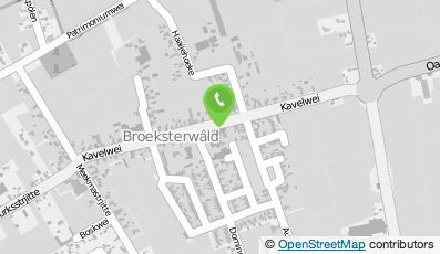 Bekijk kaart van Projectinrichting De Wouden in Broeksterwald