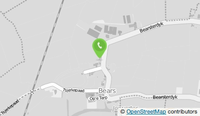 Bekijk kaart van Klussenbedrijf Jan Pieter de Boer in Beers (Friesland)