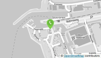 Bekijk kaart van Hotel De Vrouwe van Stavoren in Stavoren