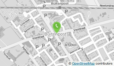 Bekijk kaart van Buitengewoon Buitenpost in Buitenpost