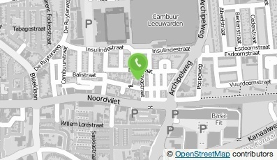 Bekijk kaart van De Reizende Koekenpan in Leeuwarden