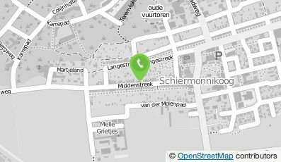 Bekijk kaart van Kolstein Retail in Schiermonnikoog