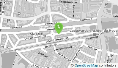 Bekijk kaart van Ate van der Werf in Leeuwarden
