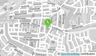 Bekijk kaart van Cafe den Smeerpaal in Harlingen