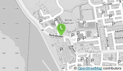 Bekijk kaart van De Witte Klussenbedrijf in Makkum