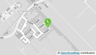 Bekijk kaart van Jeeninga Tuinen in Scharsterbrug