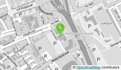 Bekijk kaart van Mitchell & Atsma Parket B.V. in Heerenveen