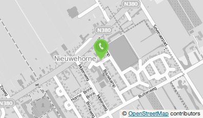 Bekijk kaart van DW Bouw in Nieuwehorne