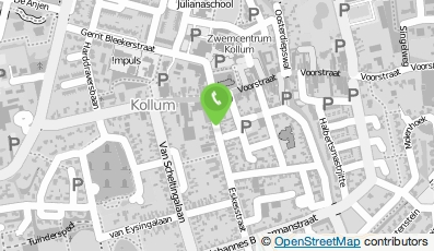 Bekijk kaart van Timmer en onderhoudsbedrijf Meindertsma in Kollum