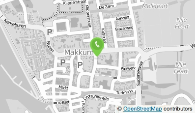 Bekijk kaart van Klusbedrijf M. Vaarkamp in Makkum