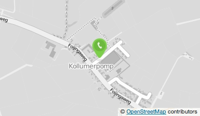 Bekijk kaart van Bouwbedrijf Pilat V.O.F. in Kollumerpomp