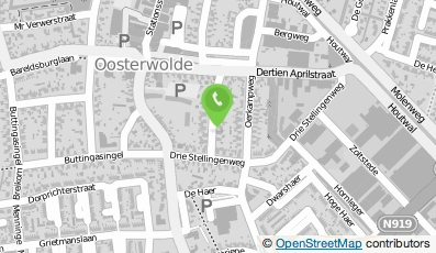 Bekijk kaart van Dienstverleningsbedrijf Kromkamp in Oosterwolde (Friesland)