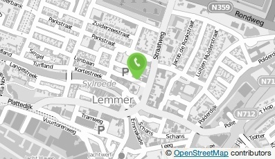Bekijk kaart van Verfboer Lemmer in Lemmer