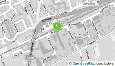 Bekijk kaart van R.I.W. Projecten B.V. in Drachten