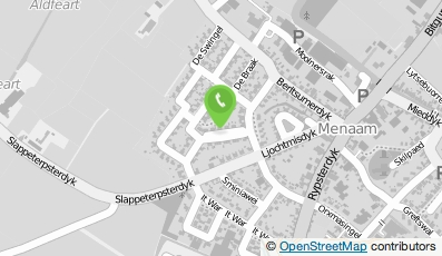 Bekijk kaart van HJ Schadeherstel in Menaam