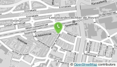Bekijk kaart van Kenneth de Boer Timmerwerken in Leeuwarden