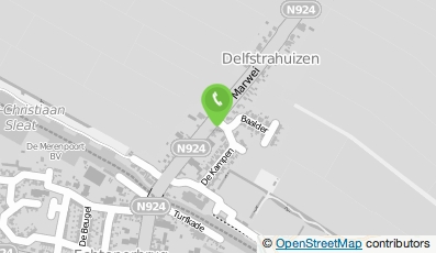 Bekijk kaart van SP Dienstverlening in Delfstrahuizen