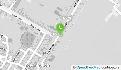 Bekijk kaart van Kippenhoeve in Zevenhuizen (Groningen)