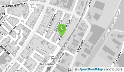 Bekijk kaart van Tegelzetbedrijf KARO in Veendam