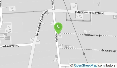 Bekijk kaart van Rietdekkersbedrijf Van den Hof in Kerkenveld