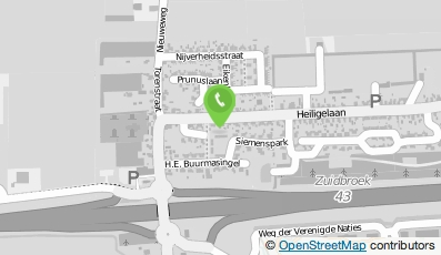 Bekijk kaart van Hesp Advies in Zuidbroek