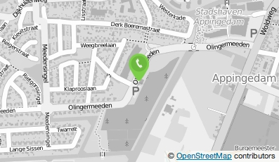 Bekijk kaart van HTG Services B.V. in Appingedam