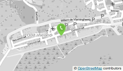 Bekijk kaart van Dijkstra en Zwart Beheer B.V. in Vlieland