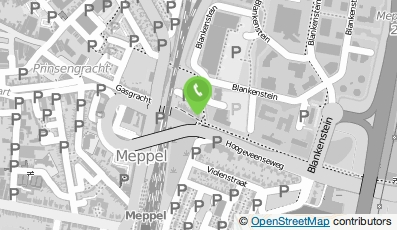 Bekijk kaart van Op het puntje in Meppel