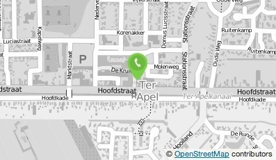 Bekijk kaart van Hairstudio Molenplein in Ter Apel