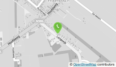 Bekijk kaart van Hoveniersbedrijf E.R. Vos in Noordbroek