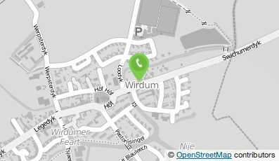 Bekijk kaart van Autobedrijf van der Werff in Wirdum (Friesland)