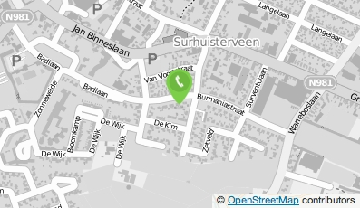 Bekijk kaart van Ontwerpstudio Horneman in Surhuisterveen