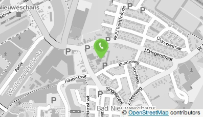 Bekijk kaart van De Jonge Onroerend Goed B.V. in Bad Nieuweschans