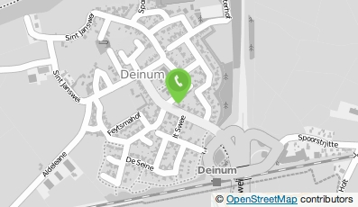 Bekijk kaart van Supermarkt Deinum B.V. in Deinum