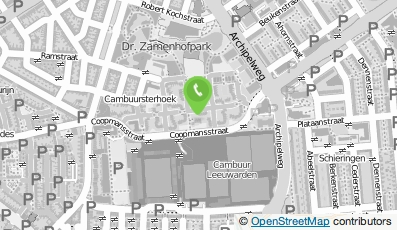 Bekijk kaart van Theo de Boer Schildersbedrijf in Leeuwarden