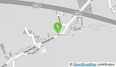 Bekijk kaart van Kok inhet Huis in Schalsum