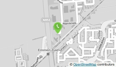 Bekijk kaart van HLB Nannen Account. & Belastingadviseurs in Emmen