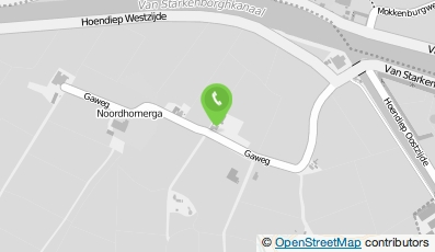 Bekijk kaart van Zorgboerderij Kom in in Zuidhorn