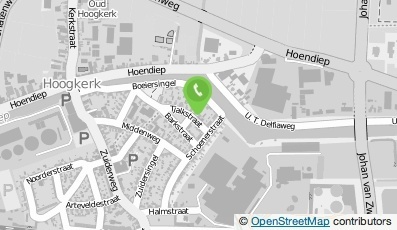 Bekijk kaart van Krummelhuis t.h.o.d.n. Franch & Free in Groningen