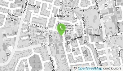 Bekijk kaart van Van der Schaaf & Schievink in Kollum