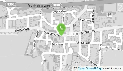 Bekijk kaart van Montage- en Onderhoudsbedrijf Jongsma in Ulrum