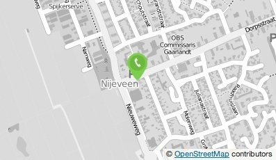 Bekijk kaart van Tandheelkundig Centrum Nijeveen in Nijeveen