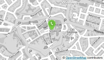 Bekijk kaart van De Schoorsteenwacht in Steenwijk