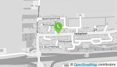 Bekijk kaart van A. Geerdes Bestrating in Zuidbroek