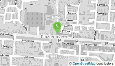 Bekijk kaart van Fysiotherapie Klazienaveen in Klazienaveen