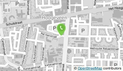 Bekijk kaart van Kapsalon Katy in Hoogeveen