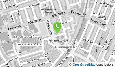 Bekijk kaart van Henrik Kröner in Haren (Groningen)
