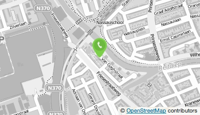Bekijk kaart van Theater van de Ziel in Groningen