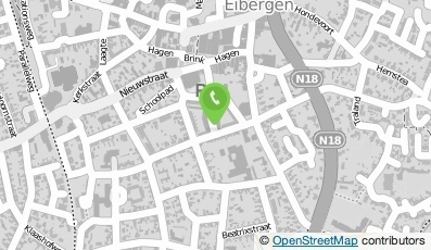 Bekijk kaart van Huisartsenpraktijk L.F. Mentink in Eibergen